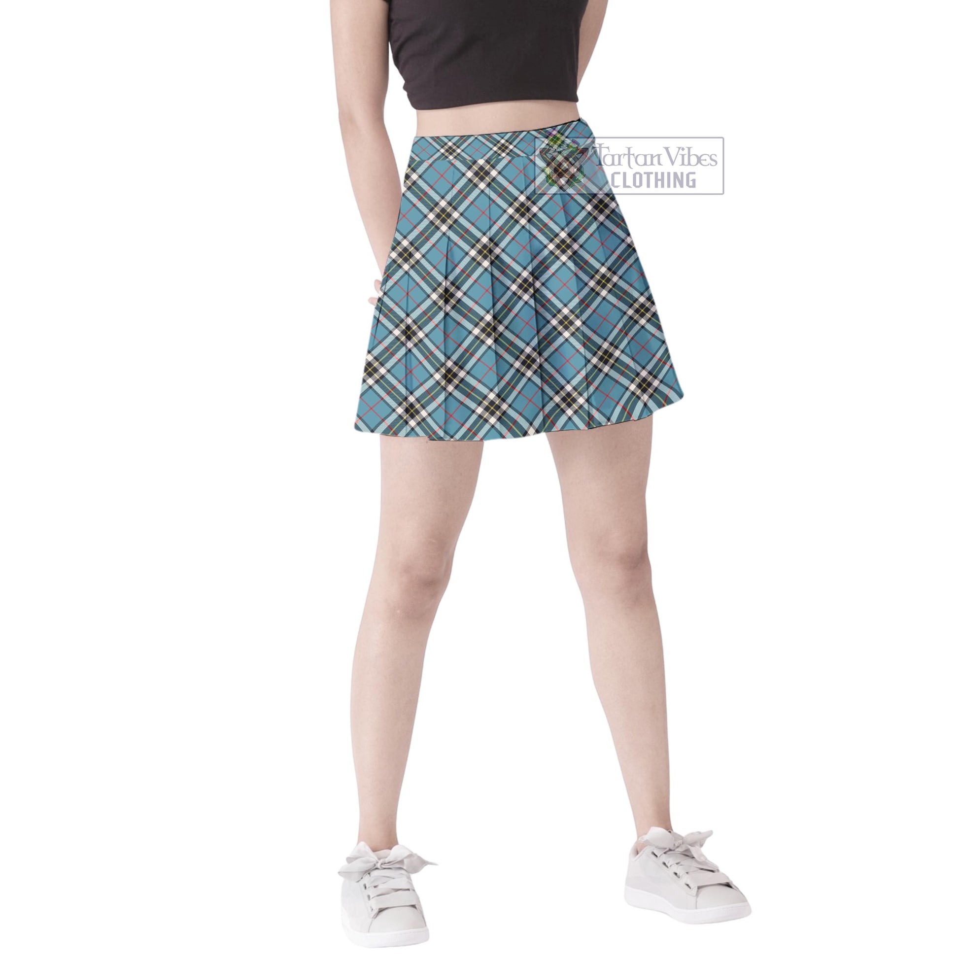 Tartan Vibes Clothing Thompson Tartan Women's Plated Mini Skirt