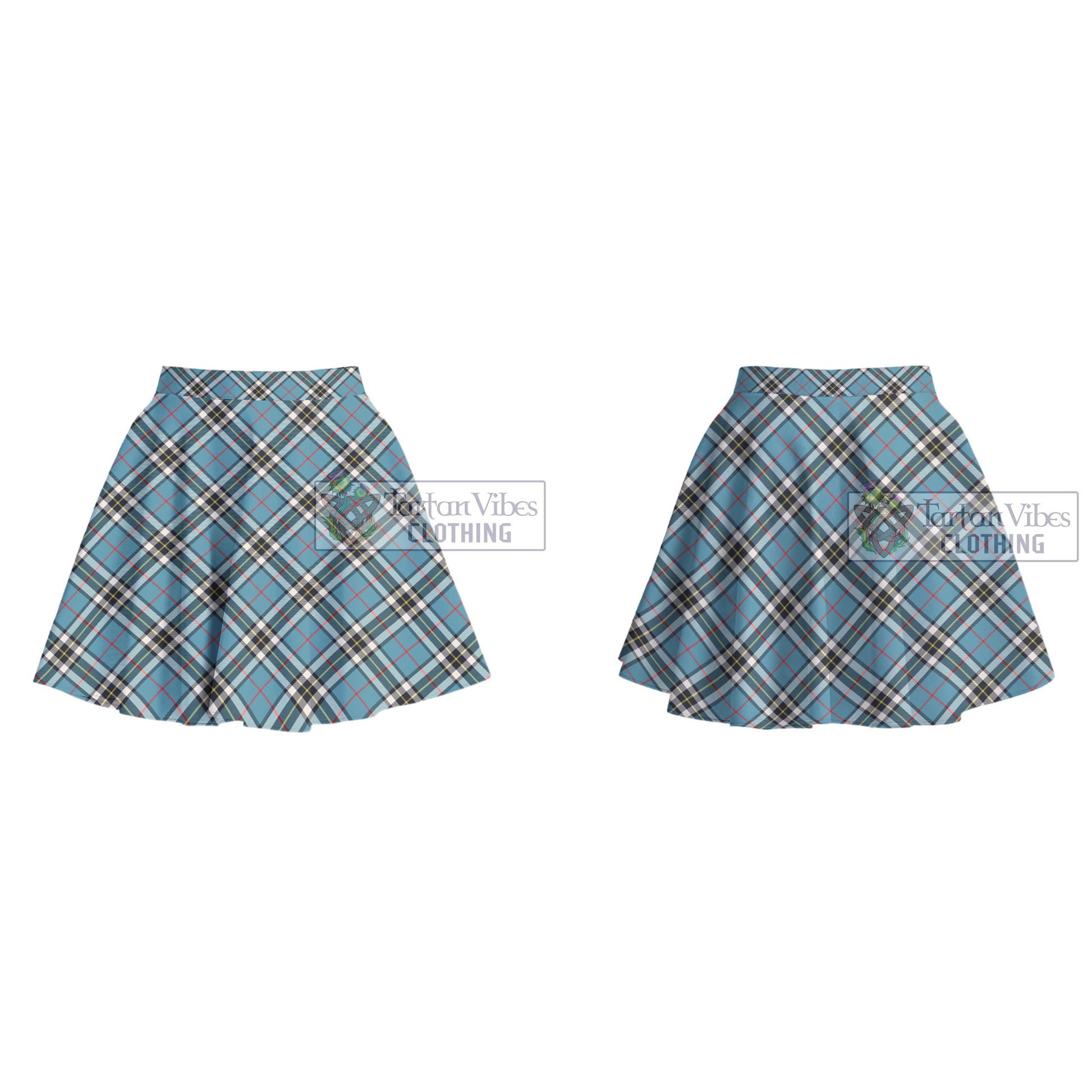 Tartan Vibes Clothing Thompson Tartan Women's Plated Mini Skirt