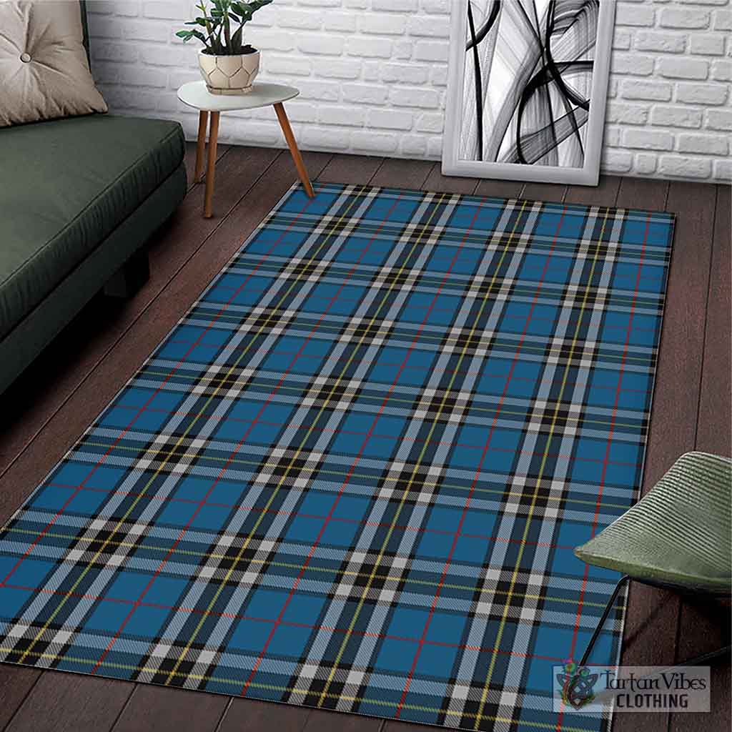 Tartan Vibes Clothing Thompson Dress Blue Tartan Area Rug