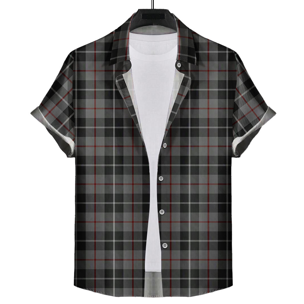 thompson-grey-tartan-short-sleeve-button-down-shirt