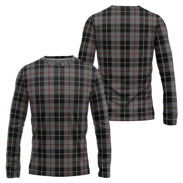 Thompson Grey Tartan Long Sleeve T-Shirt