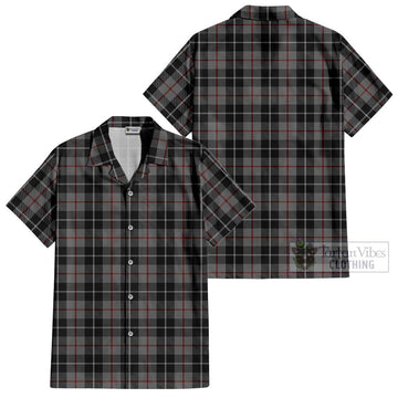 Thompson Grey Tartan Cotton Hawaiian Shirt