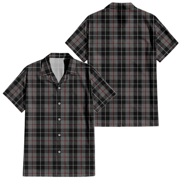 Thompson Grey Tartan Short Sleeve Button Down Shirt