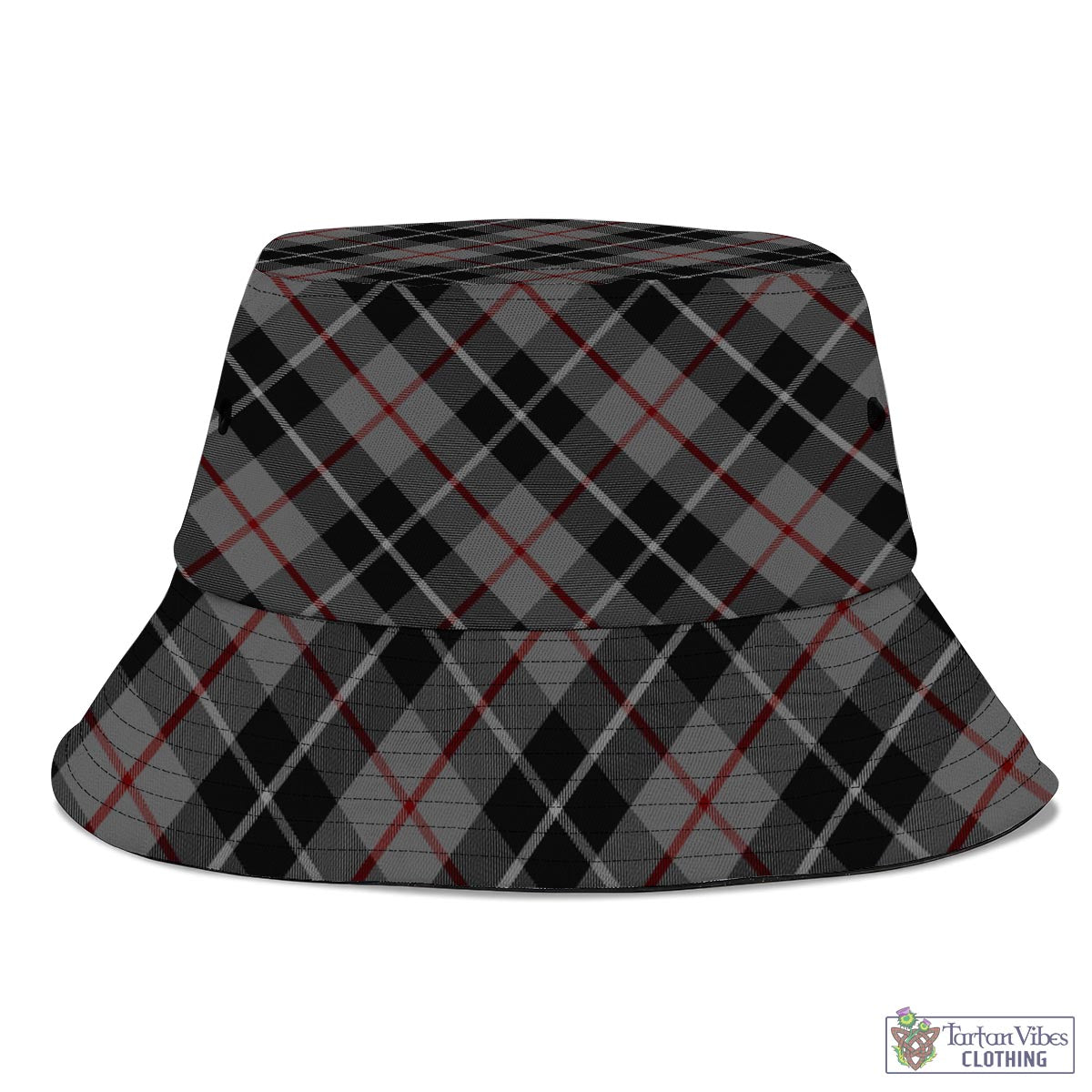 Tartan Vibes Clothing Thompson Grey Tartan Bucket Hat