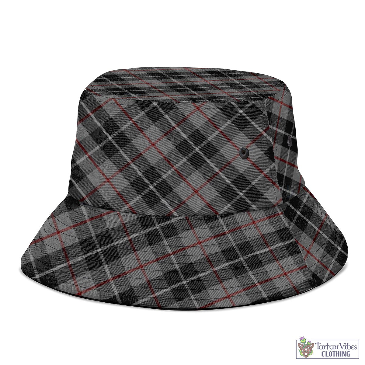 Tartan Vibes Clothing Thompson Grey Tartan Bucket Hat