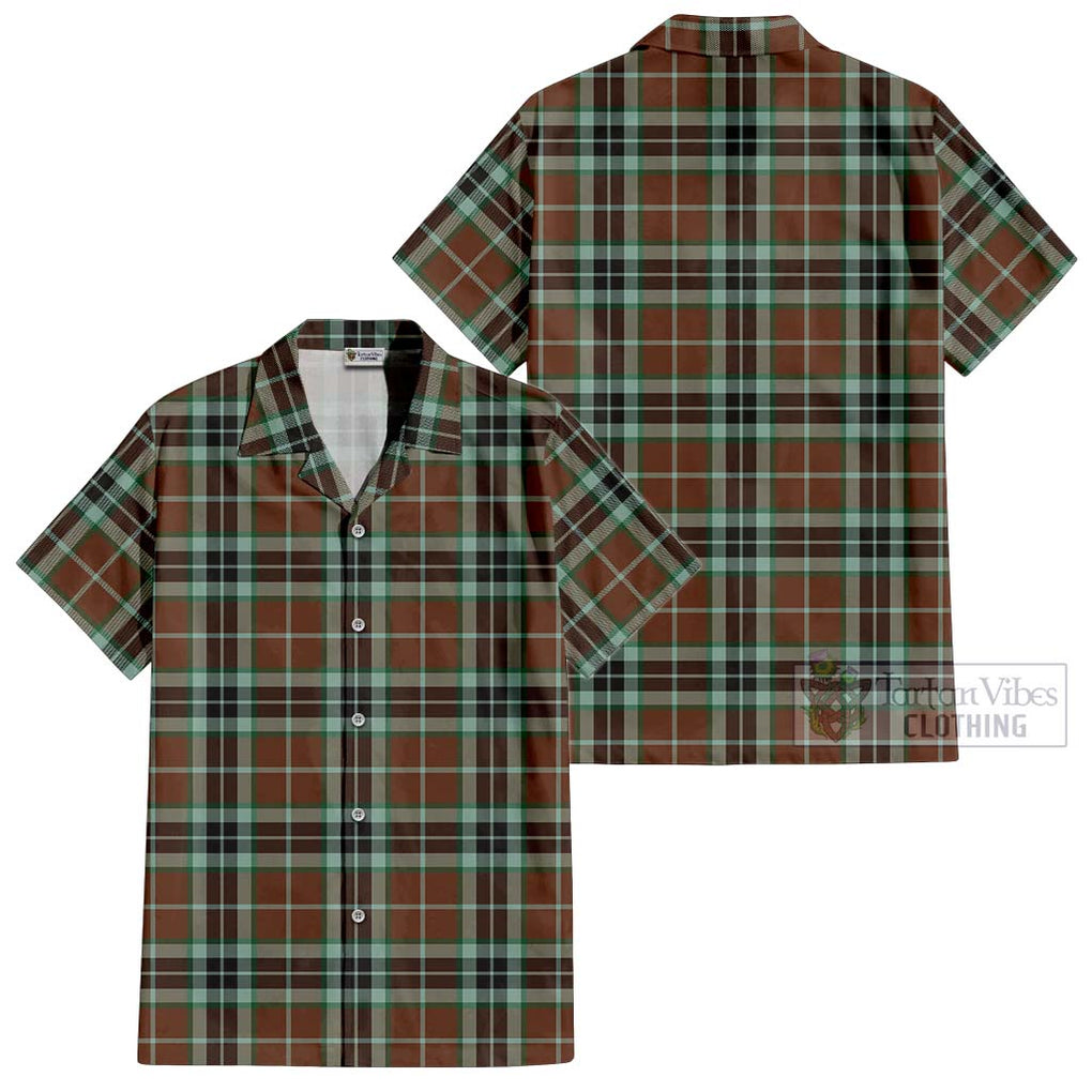 Thompson Hunting Modern Tartan Cotton Hawaiian Shirt Kid - Tartanvibesclothing Shop