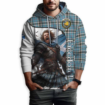 Thompson (Thomson) Crest Tartan Hoodie Inspired by the Freedom of Scottish Warrior Pullover Hoodie - Tartan Vibes Clothing