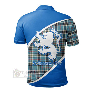 Thompson (Thomson) Family Crest Tartan Polo Shirt Celebrate Saint Andrew's Day in Style - Tartan Vibes Clothing