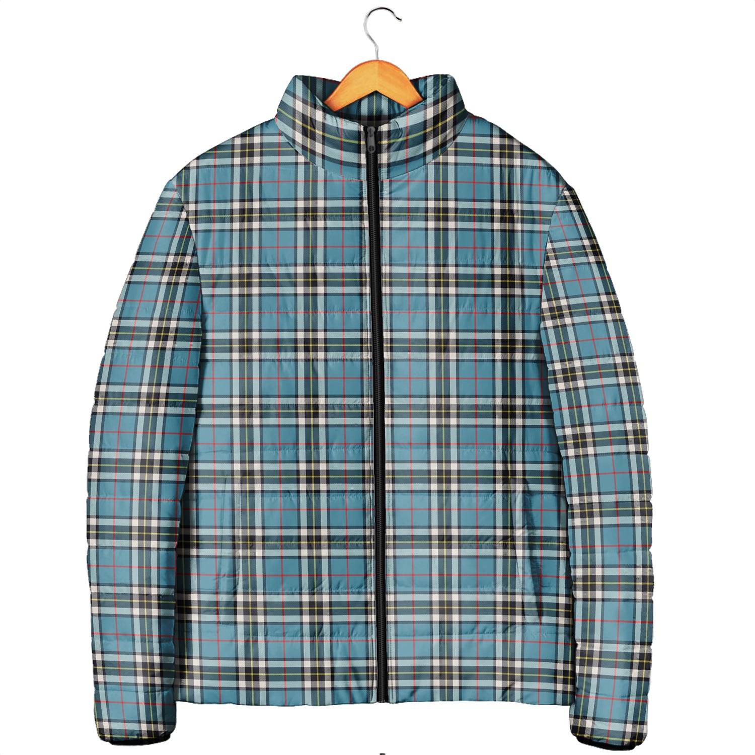 Thompson (Thomson) Tartan Padded Jacket Men's Padded Jacket - Tartan Vibes Clothing