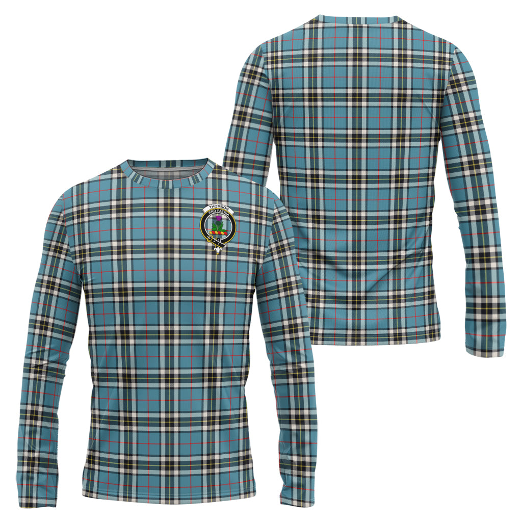 thomson-tartan-long-sleeve-t-shirt-with-family-crest