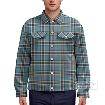 Thompson (Thomson) Tartan Unisex Lapel Cotton Jacket