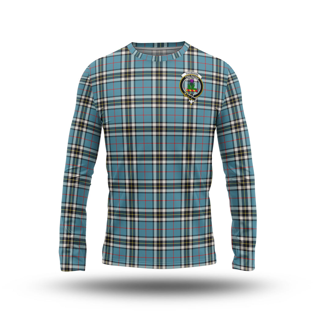 thomson-tartan-long-sleeve-t-shirt-with-family-crest