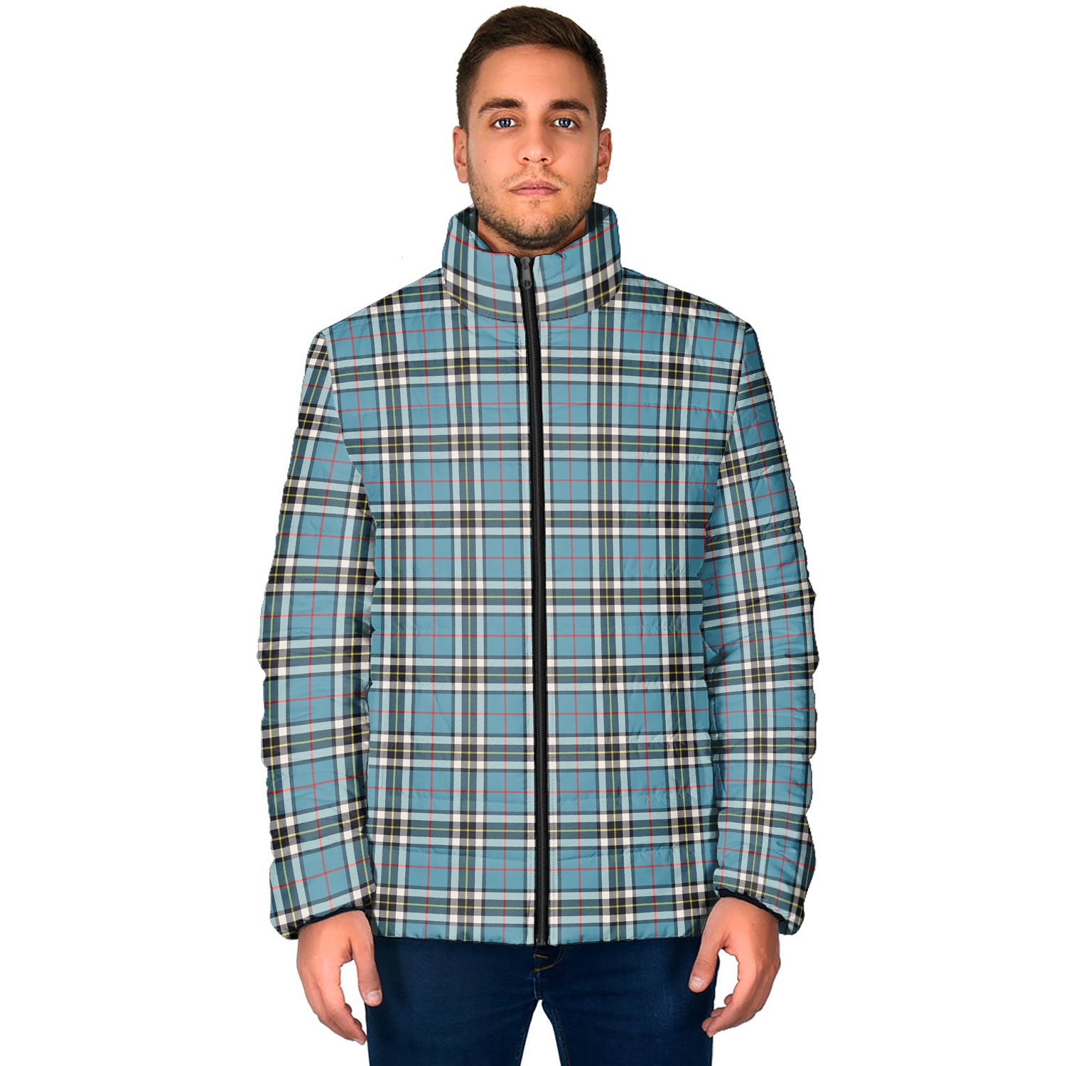 Thompson (Thomson) Tartan Padded Jacket - Tartan Vibes Clothing