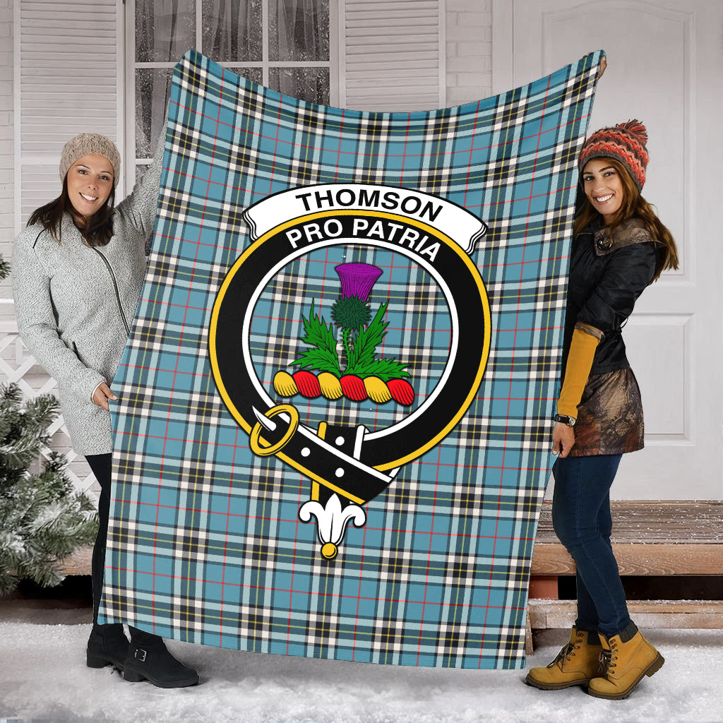 thomson-tartab-blanket-with-family-crest