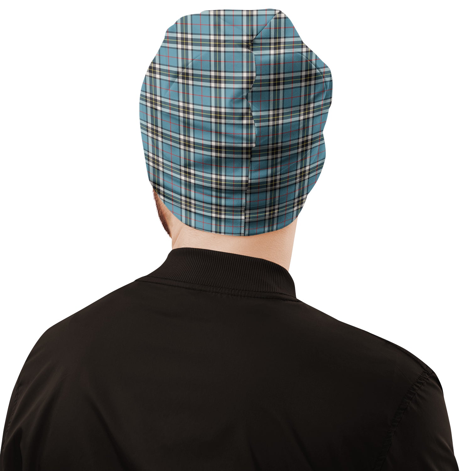 Thompson (Thomson) Tartan Beanies Hat with Family Crest - Tartan Vibes Clothing