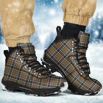 Thomson Camel Tartan Alpine Boots