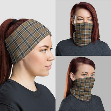 Thomson Camel Tartan Neck Gaiters, Tartan Bandanas, Tartan Head Band