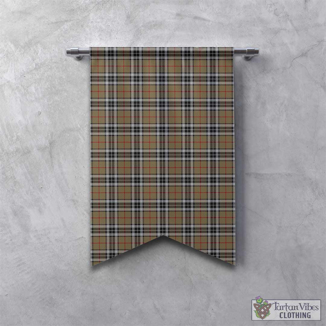 Tartan Vibes Clothing Thomson Camel Tartan Gonfalon, Tartan Banner