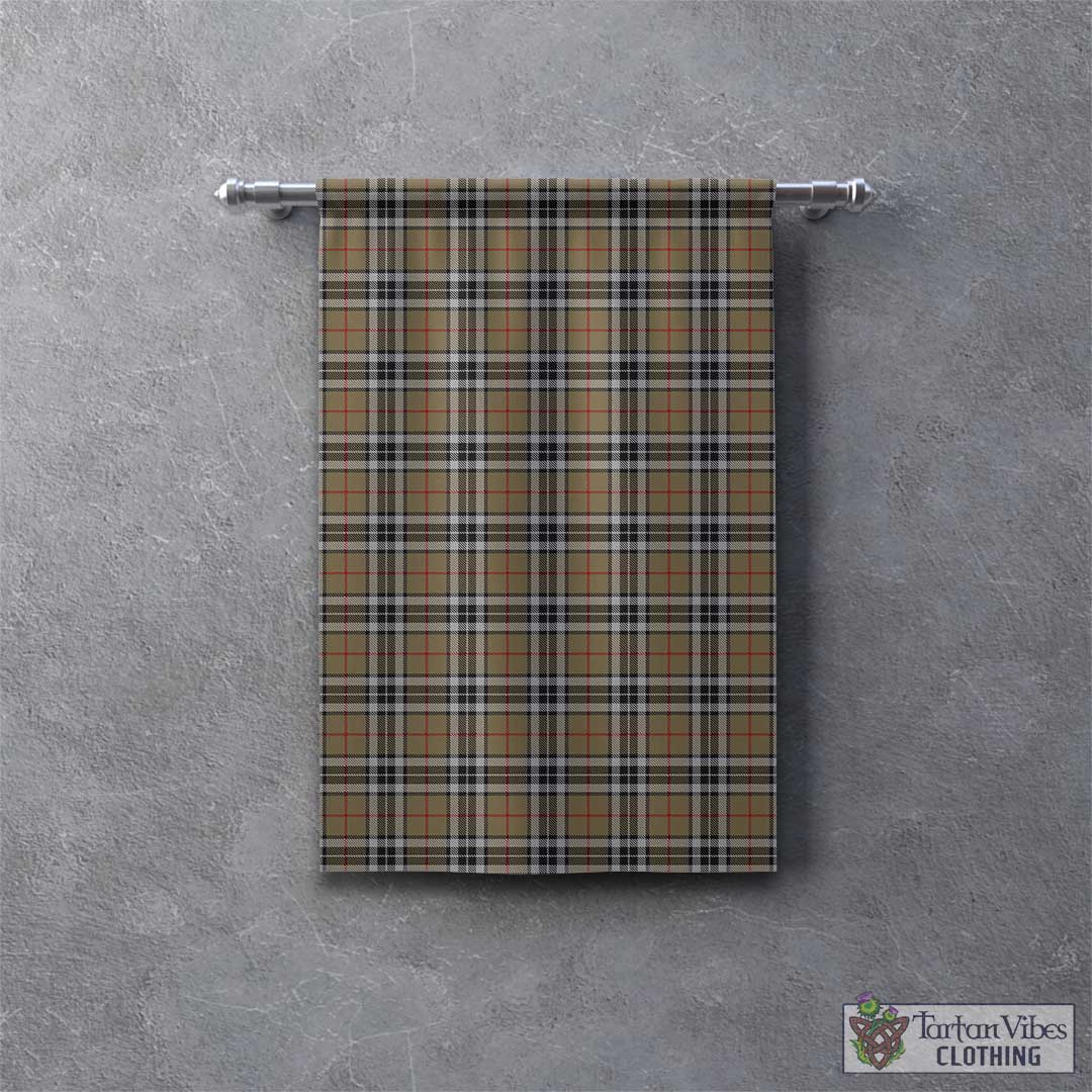 Tartan Vibes Clothing Thomson Camel Tartan Gonfalon, Tartan Banner