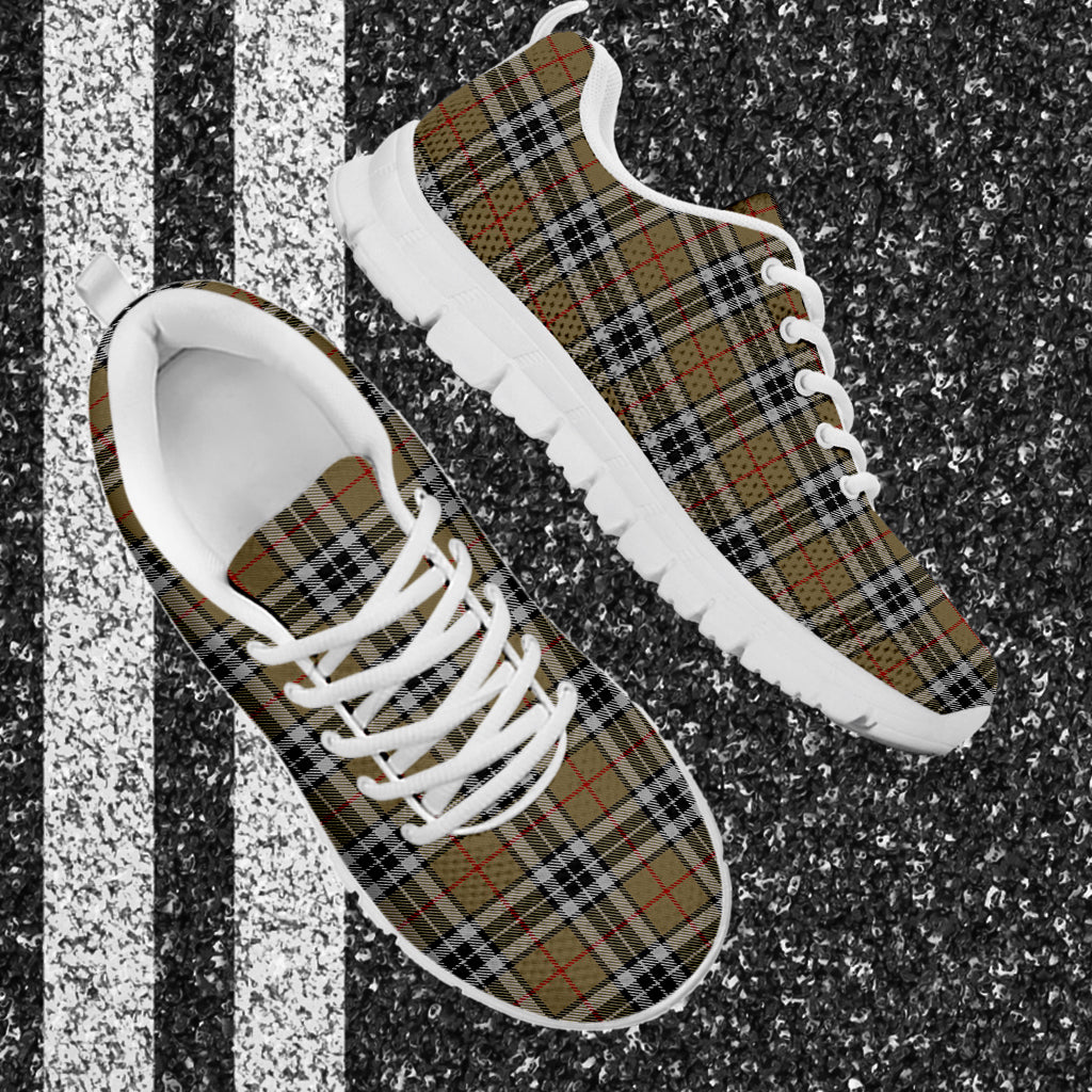 Thomson Camel Tartan Sneakers - Tartan Vibes Clothing