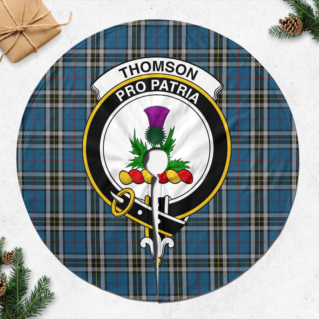 thomson-dress-blue-tartan-christmas-tree-skirt-with-family-crest