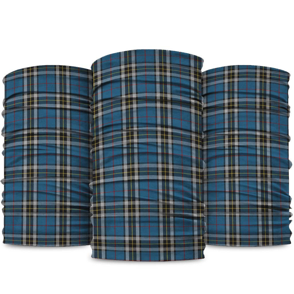 Thomson Dress Blue Tartan Neck Gaiters, Tartan Bandanas, Tartan Head Band