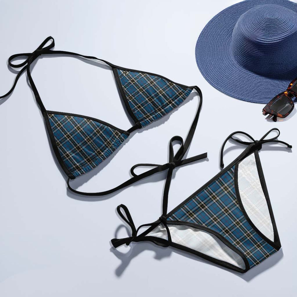 Thomson Dress Blue Tartan Bikini Swimsuit - Tartan Vibes Clothing