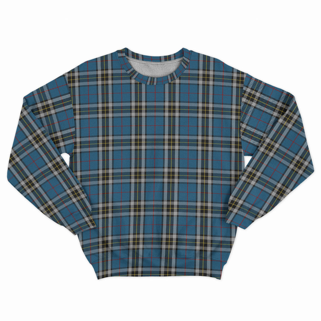 Thomson Dress Blue Tartan Sweatshirt - Tartan Vibes Clothing