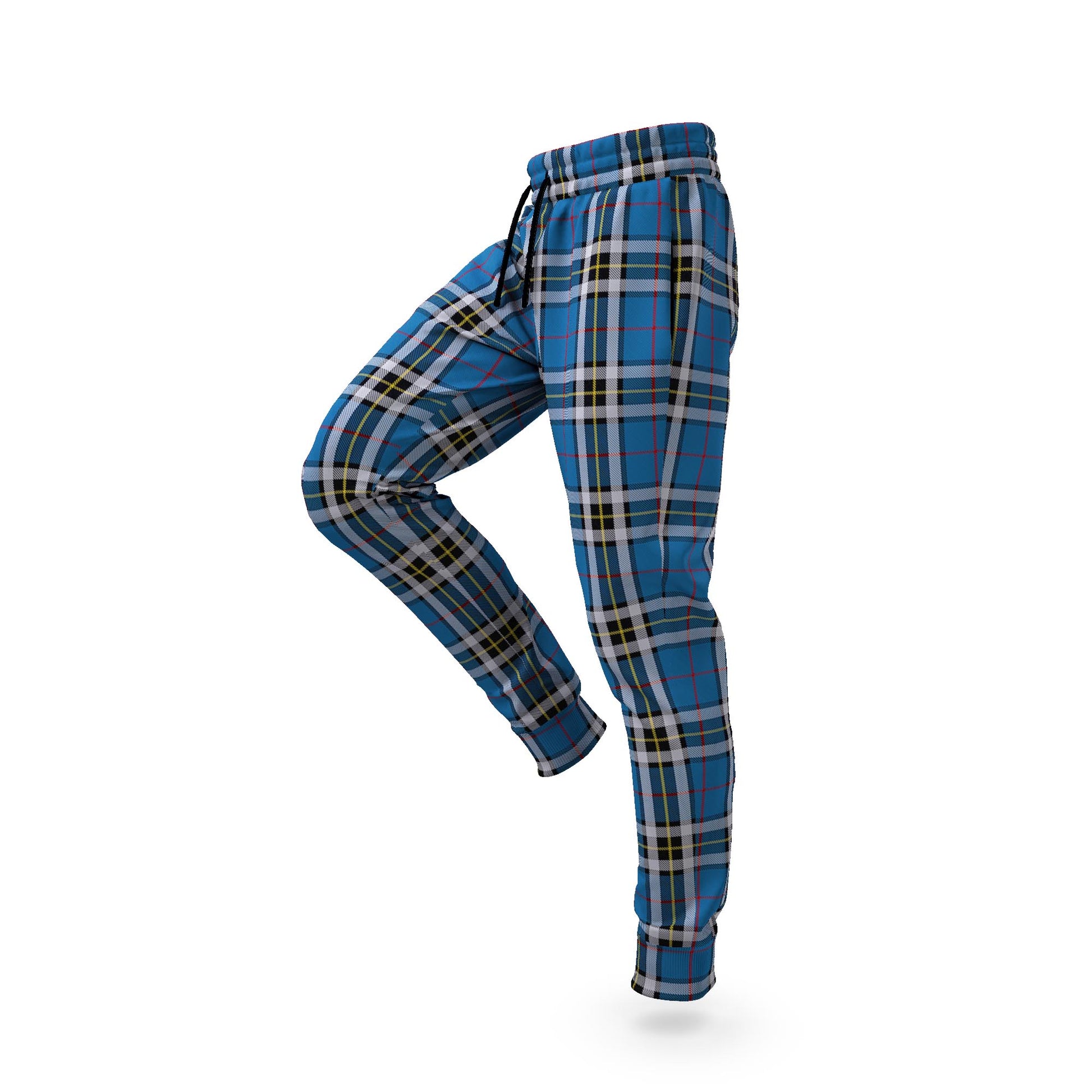 Thomson Dress Blue Tartan Joggers Pants - Tartan Vibes Clothing