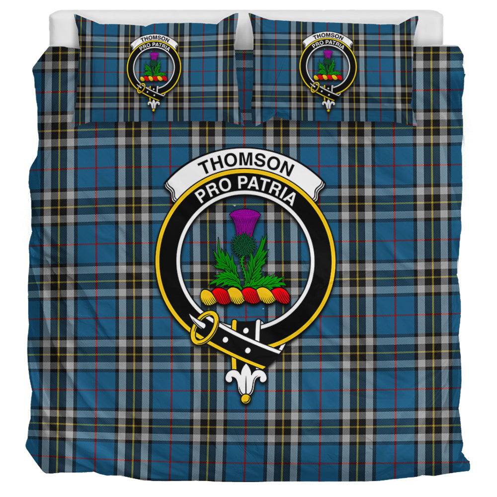 thomson-dress-blue-tartan-bedding-set-with-family-crest