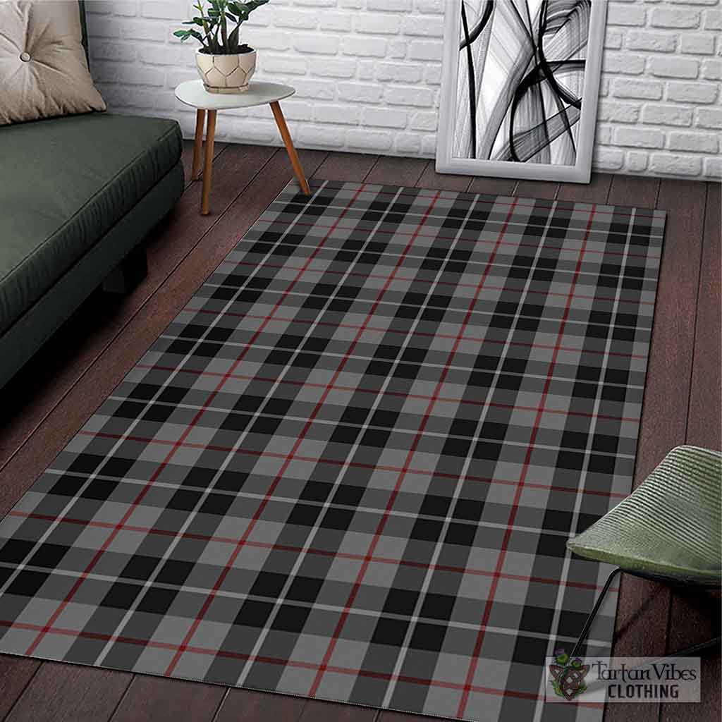 Tartan Vibes Clothing Thomson Grey Tartan Area Rug