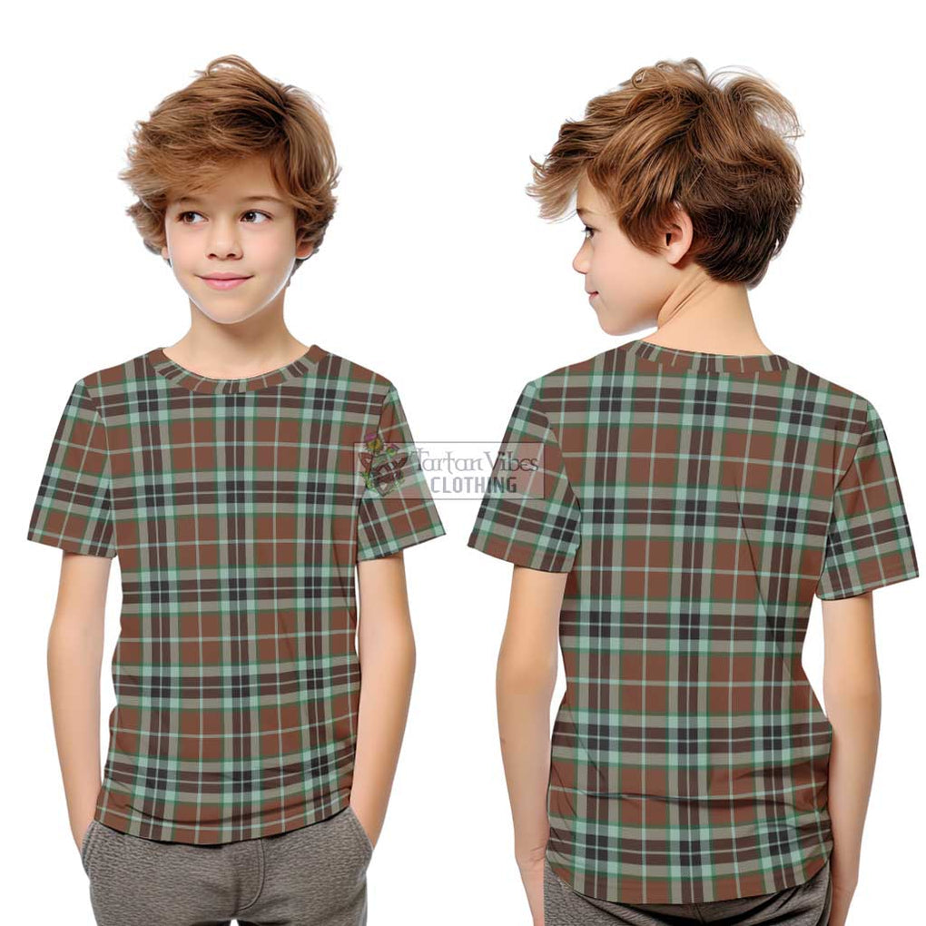 Thomson Hunting Modern Tartan Kid T-Shirt Youth XL Size14 - Tartanvibesclothing Shop