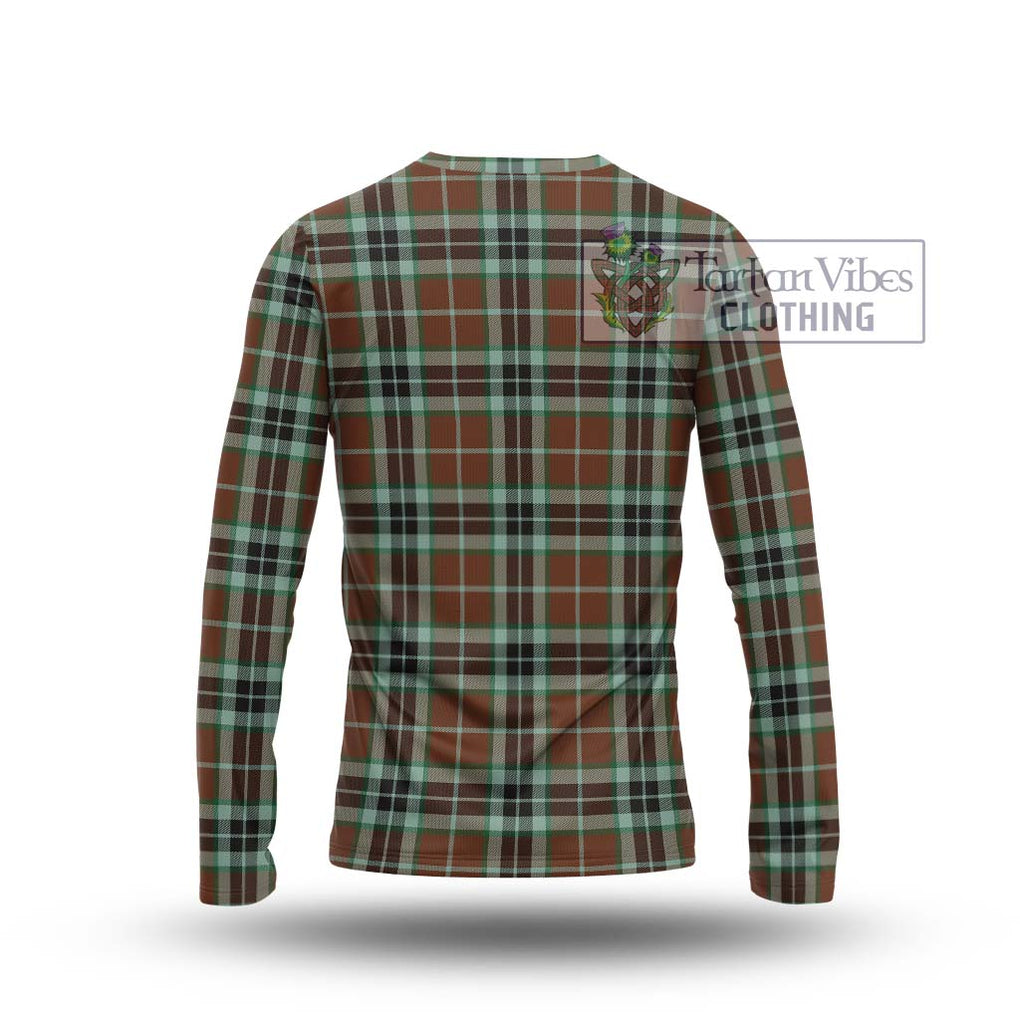 Thomson Hunting Modern Tartan Long Sleeve T-Shirt with Family Crest DNA In Me Style - Tartanvibesclothing Shop