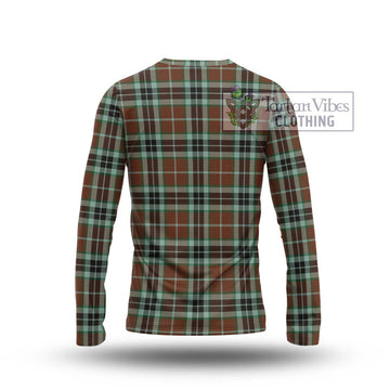 Thomson Hunting Modern Tartan Long Sleeve T-Shirt with Family Crest DNA In Me Style