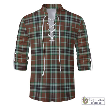 Thomson Hunting Modern Tartan Men's Scottish Traditional Jacobite Ghillie Kilt Shirt