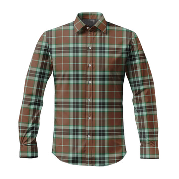 Thomson Hunting Modern Tartan Long Sleeve Button Up Shirt