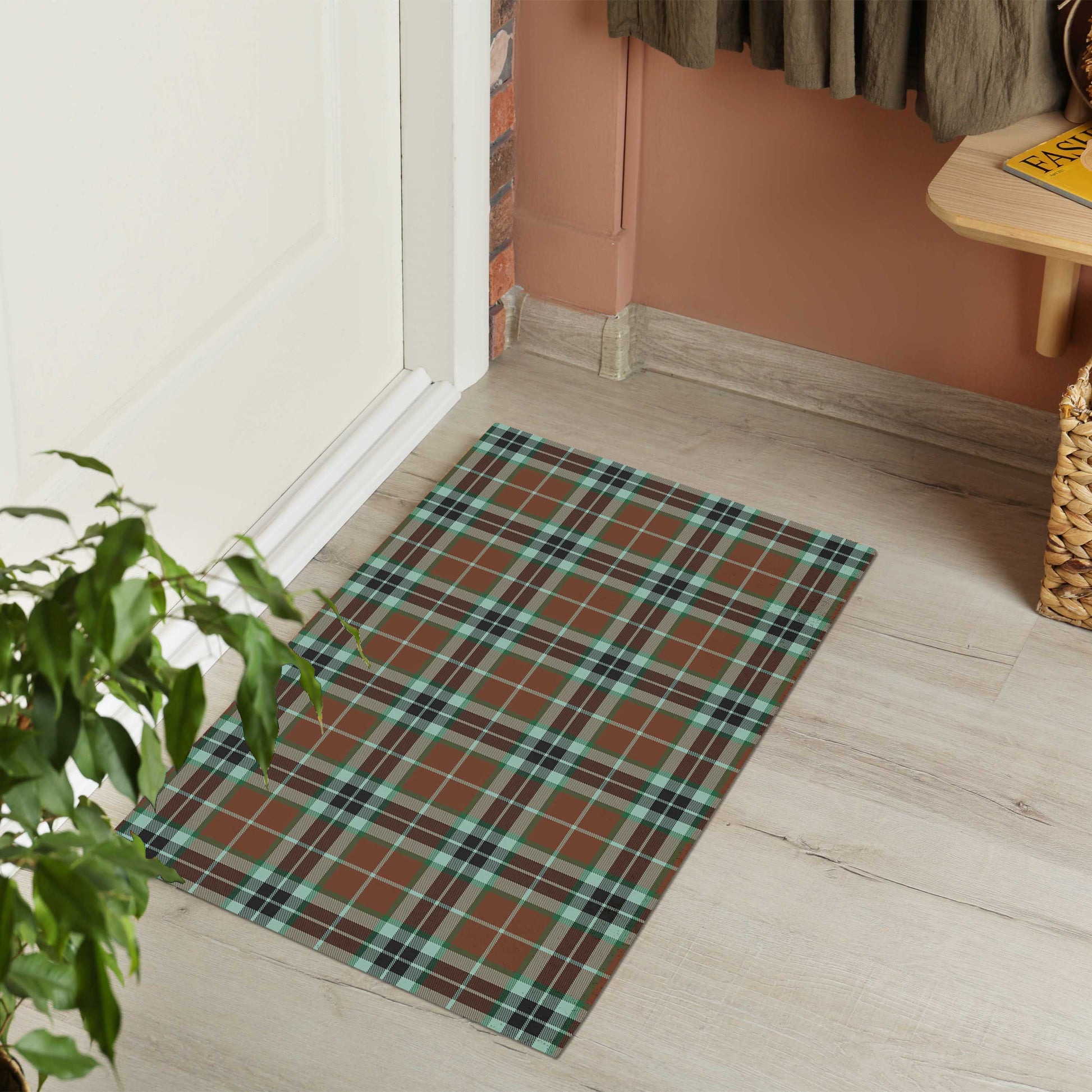 Thomson Hunting Modern Tartan Door Mat - Tartanvibesclothing Shop