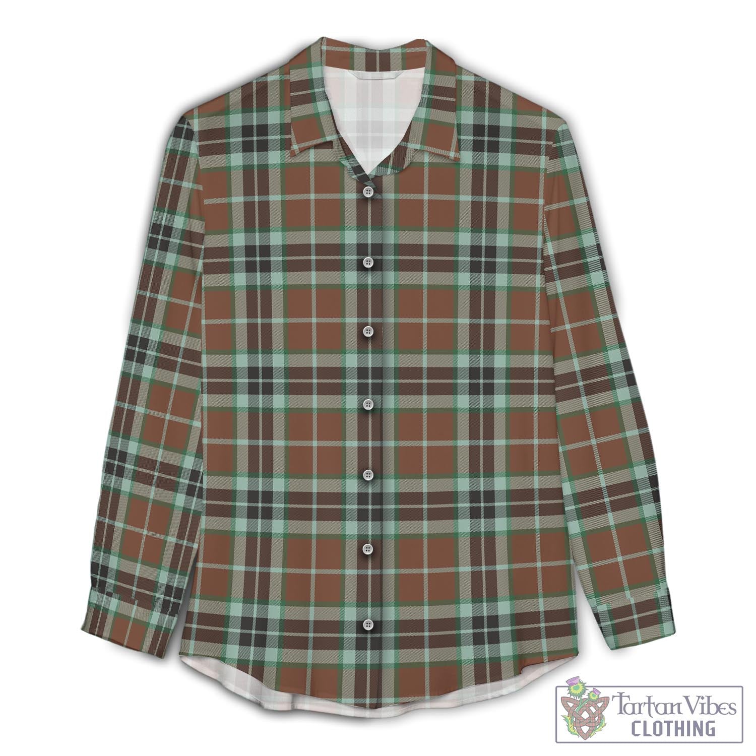 Thomson Hunting Modern Tartan Womens Casual Shirt