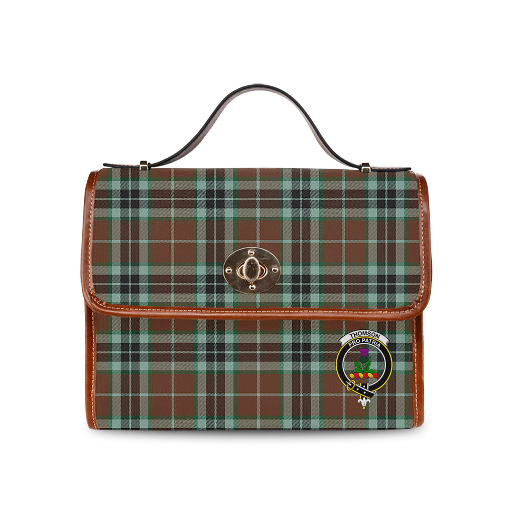 thomson-hunting-modern-tartan-leather-strap-waterproof-canvas-bag-with-family-crest