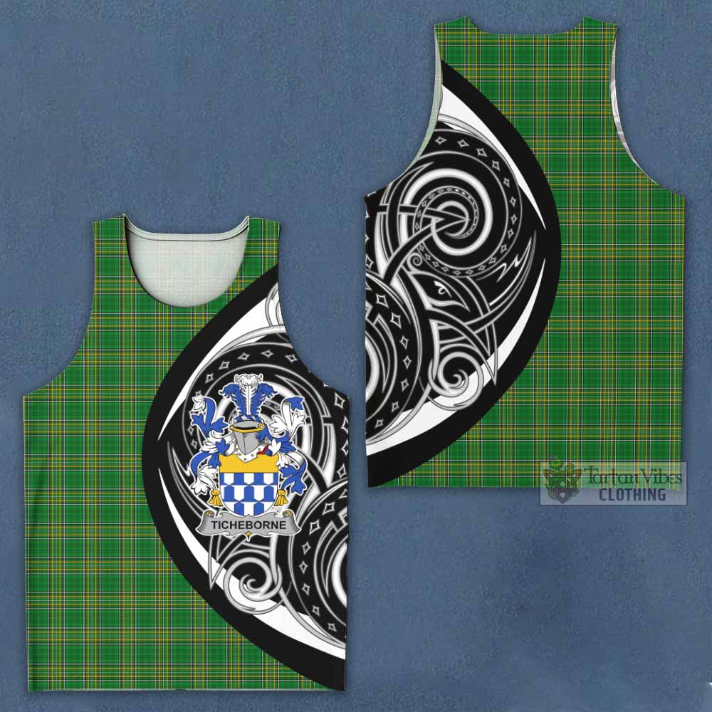 Ticheborne Irish Clan Men's Tank Top Celtic Circle Style - Tartan Vibes Clothing