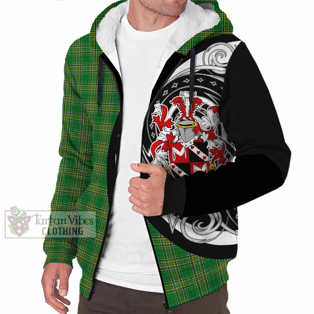 Tickell Irish Clan Sherpa Hoodie Celtic Circle Style - Tartan Vibes Clothing