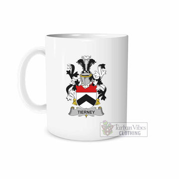 Tierney Irish Clan Coat of Arms Ceramic Mug