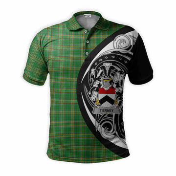 Tierney Irish Clan Polo Shirt Celtic Circle Style Kid - Tartan Vibes Clothing