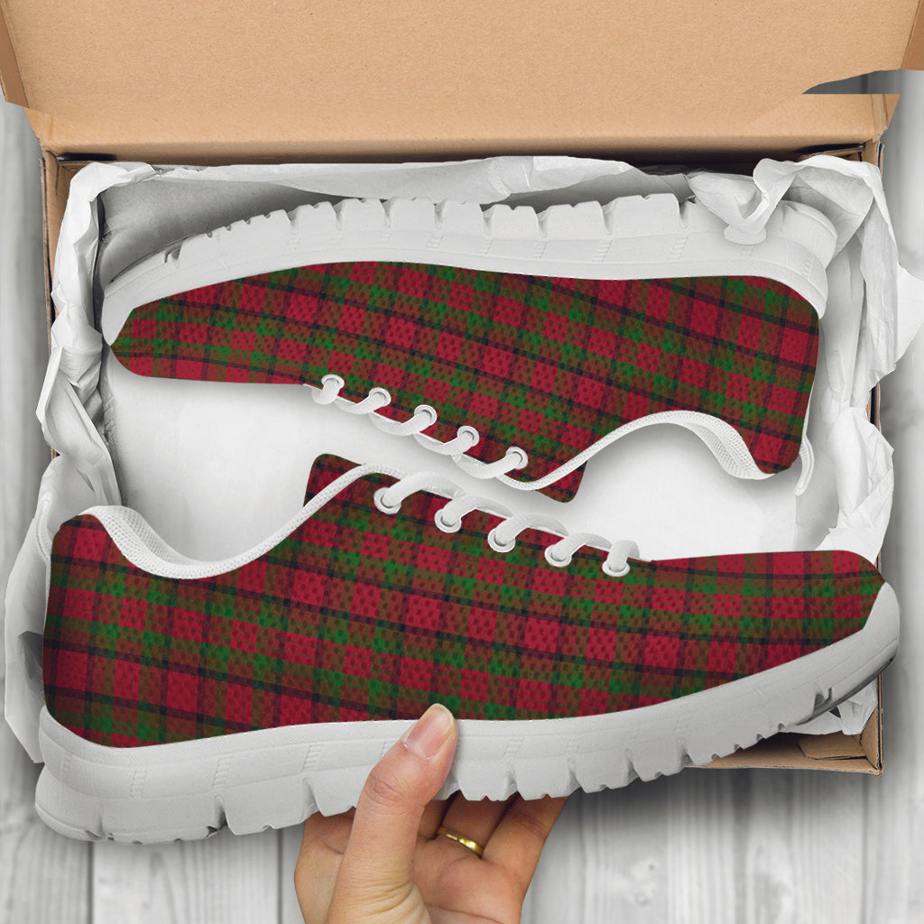 Tipperary County Ireland Tartan Sneakers - Tartan Vibes Clothing