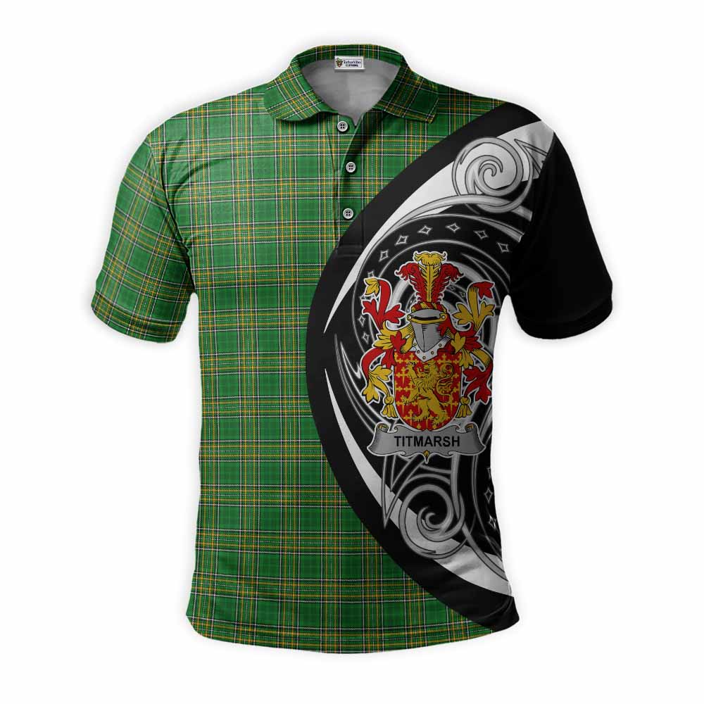 Titmarsh Irish Clan Polo Shirt Celtic Circle Style Kid - Tartan Vibes Clothing