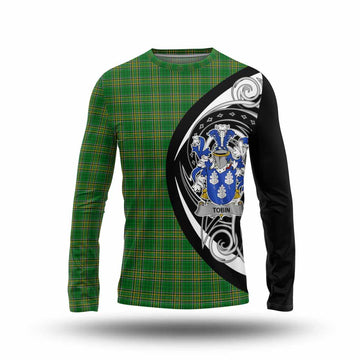 Tobin Irish Clan Long Sleeve T-Shirt Celtic Circle Style Unisex - Tartan Vibes Clothing