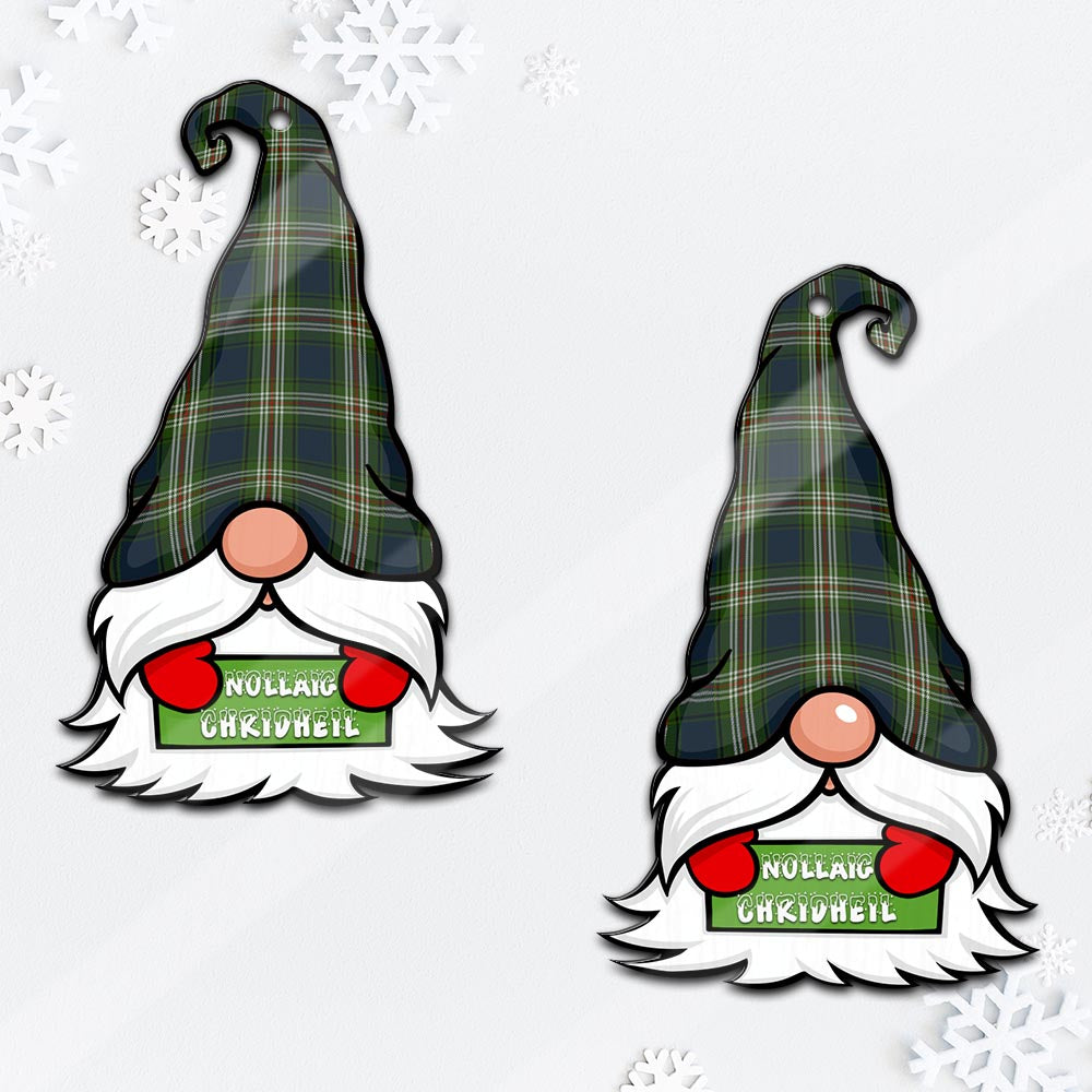 Todd Gnome Christmas Ornament with His Tartan Christmas Hat - Tartan Vibes Clothing