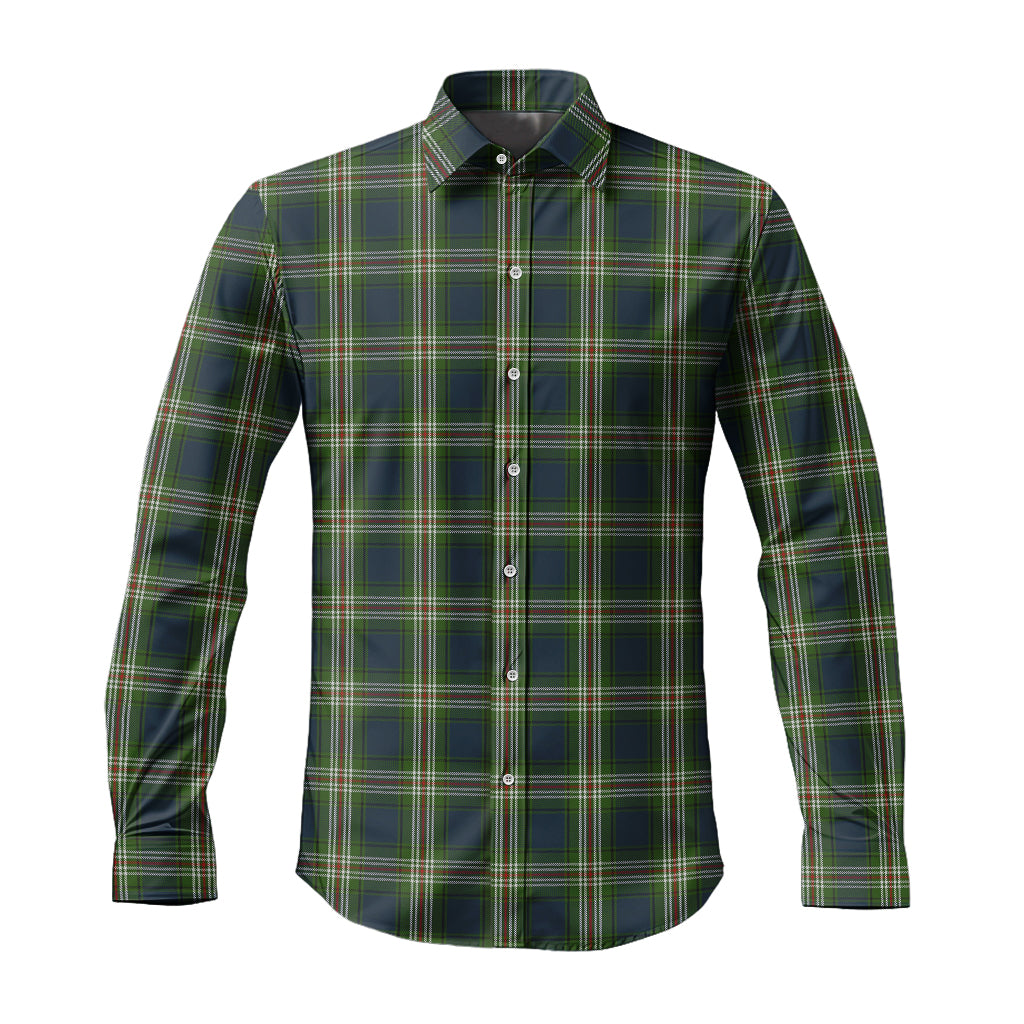 Todd Tartan Long Sleeve Button Up Shirt Men's Shirt - Tartan Vibes Clothing