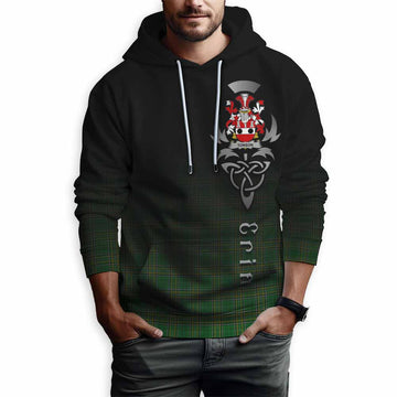 Tonson Irish Clan Hoodie with Coat of Arms Erin Go Bragh Celtic Inspired Pullover Hoodie - Tartan Vibes Clothing