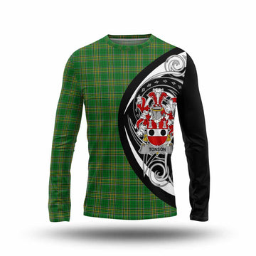 Tonson Irish Clan Long Sleeve T-Shirt Celtic Circle Style Unisex - Tartan Vibes Clothing